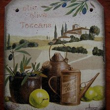 Схема вышивки «Оливки»