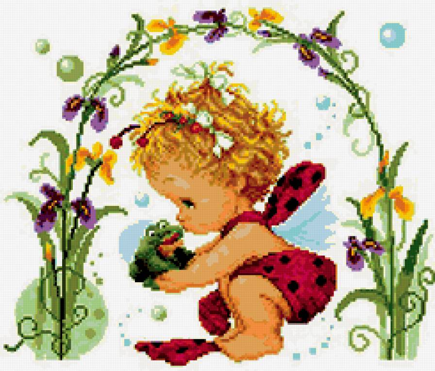 серия "для детей" - детям.малыш.лягушка - предпросмотр