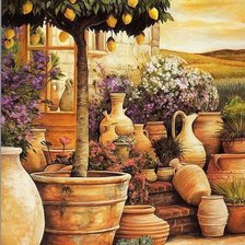 Схема вышивки «керамика»