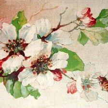 Схема вышивки «яблонька»