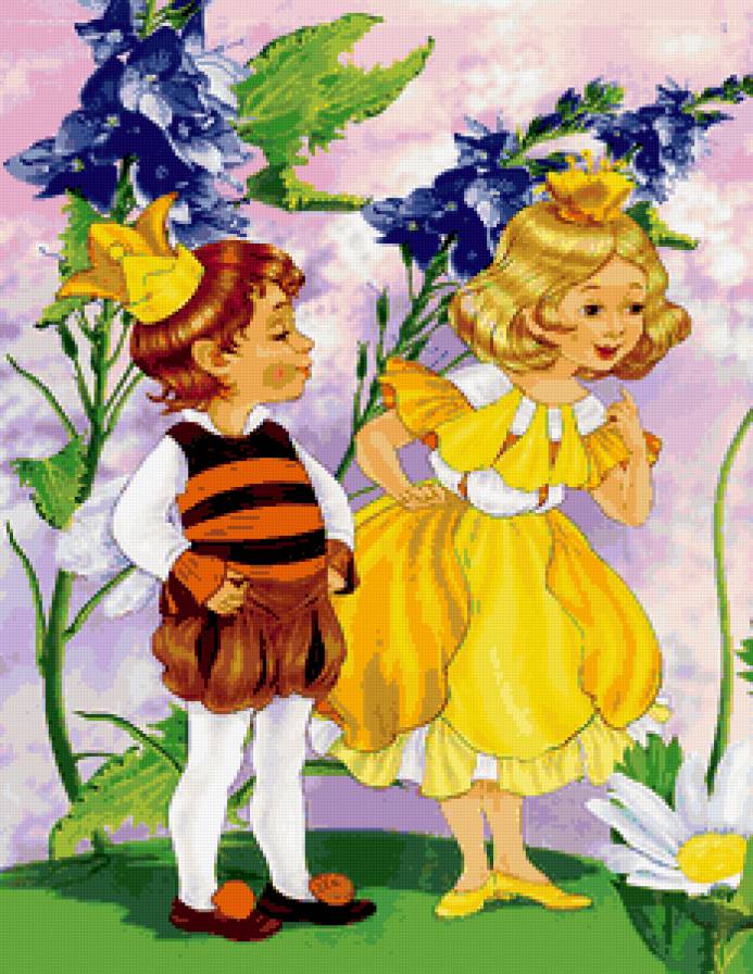 №402897 - принц, детям, сказки, щетинкина юлия, иллюстрации, дети, принцесса - предпросмотр