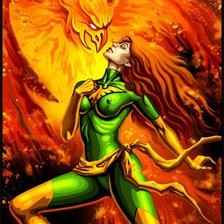 Схема вышивки «Джин Грей»