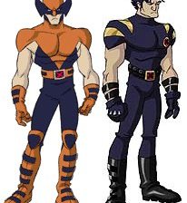 Схема вышивки «Люди икс, россомаха»