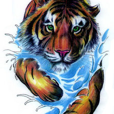 Схема вышивки «нападает»