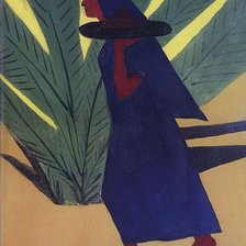 Схема вышивки «идущая женщина»