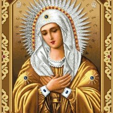 Схема вышивки «икона»