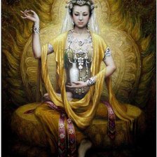 Схема вышивки «guanyin»