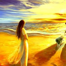 Схема вышивки «на берегу»