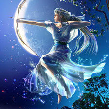 Схема вышивки «Артемида»