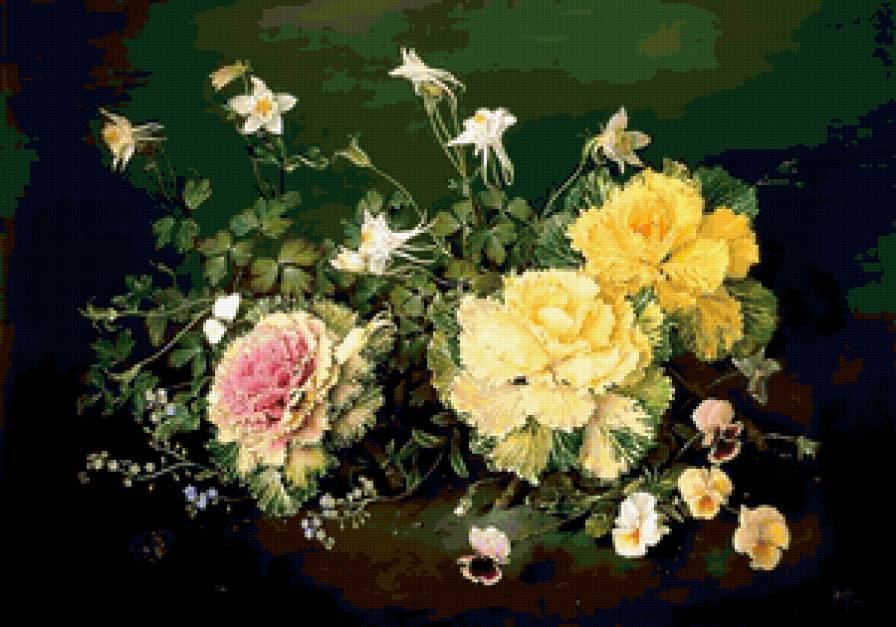 Букетик - букет, цветы, натюрморт - предпросмотр