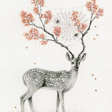 Схема вышивки «Дух леса»