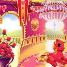 Схема вышивки «малютка пони»