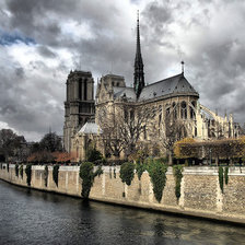 Схема вышивки «париж»