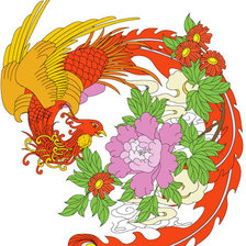 Схема вышивки «в китайском стиле»