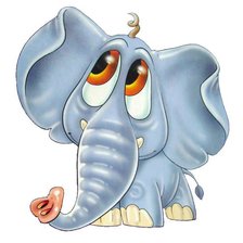 Схема вышивки «слоник»