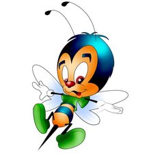 Схема вышивки «мультяшки»