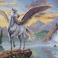 Схема вышивки «пегас»