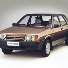 Схема вышивки «Ваз 21099»