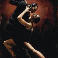 Схема вышивки «танец»