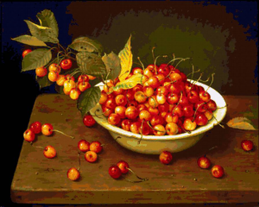 серия "кухня" - кухня.фрукты.черешня - предпросмотр