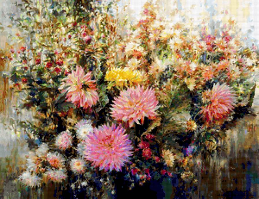 №404751 - фэнтези, красота женщины, картины, девушка, дети, живопись, цветы - предпросмотр