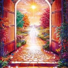 Схема вышивки «рассвет»