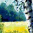 Предпросмотр схемы вышивки «летний пейзаж» (№404800)