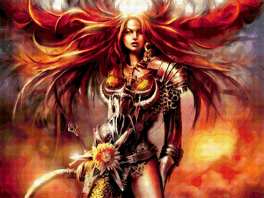 огненная дама - фентези - предпросмотр