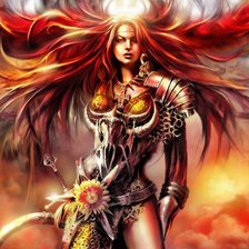 огненная дама