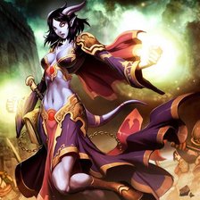 Схема вышивки «Дренейка»