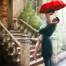 Схема вышивки «пара»