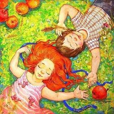 Схема вышивки «Счастье.»