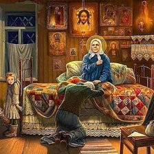 Схема вышивки «моя Матушка Матронушка»