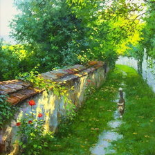 Схема вышивки «Васькина тропа»