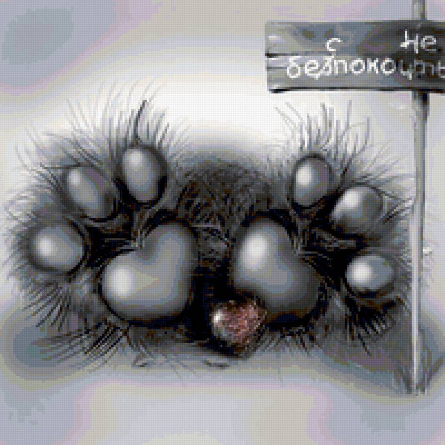 кошачьи лапки - лапки, кошка - предпросмотр