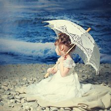 Схема вышивки «Девочка»