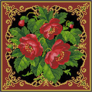 подушка маки