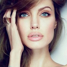 Схема вышивки «Анджелина Джоли»