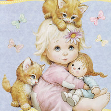 Схема вышивки «детская»