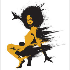 Схема вышивки «soul girl»