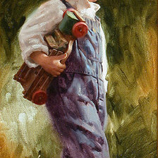 Схема вышивки «Мальчик»