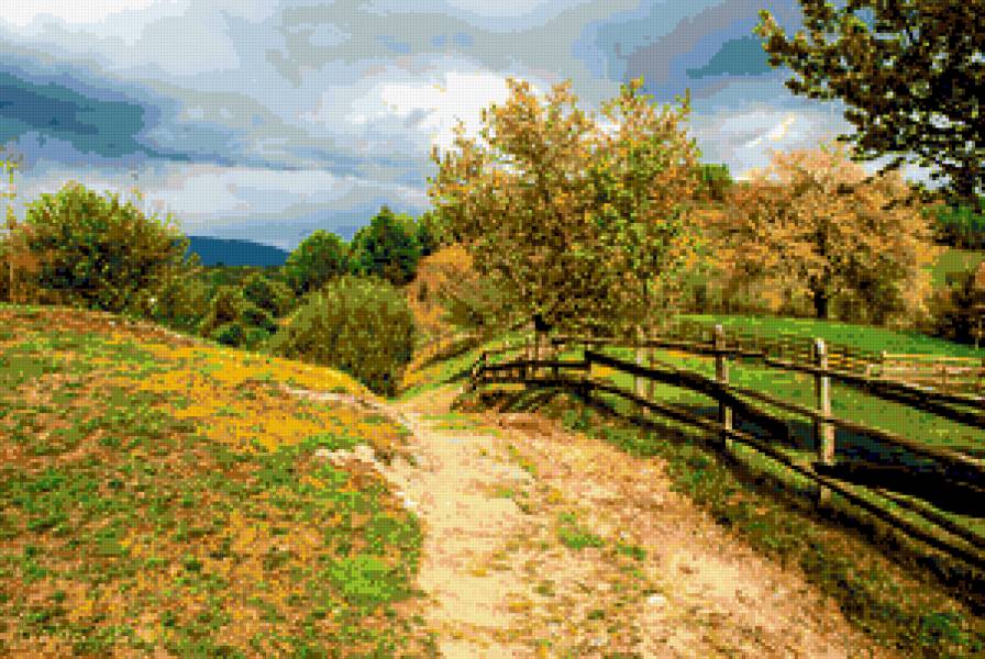 серия "природа" - природа.пейзаж. - предпросмотр