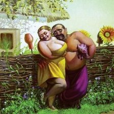 Схема вышивки «Эх , кума»