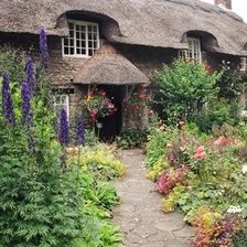 Схема вышивки «Новый английский сад»