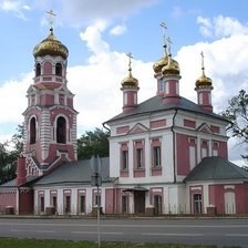 Схема вышивки «храм»