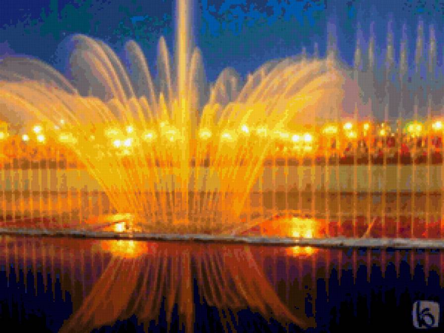 фонтан в Г.Новосибирске - новосибирск, фонтан - предпросмотр