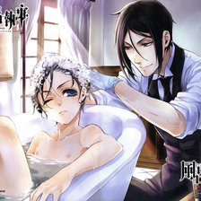 Схема вышивки «тёмный дворецкий»