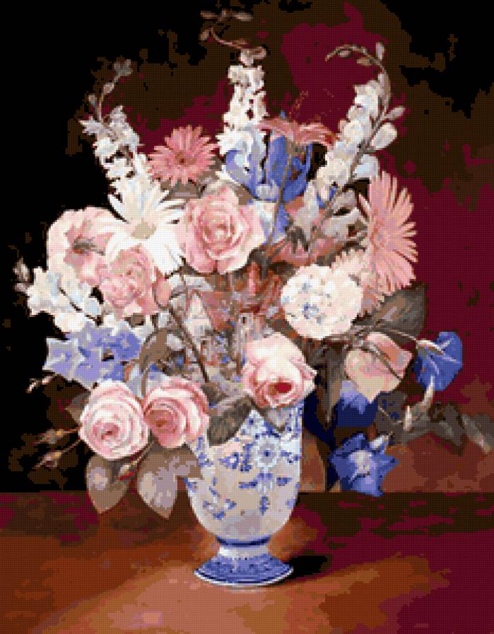 серия "букеты" - букет.цветы. - предпросмотр