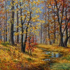 Схема вышивки «осень1»