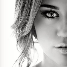 Схема вышивки «Майли Сайрус»